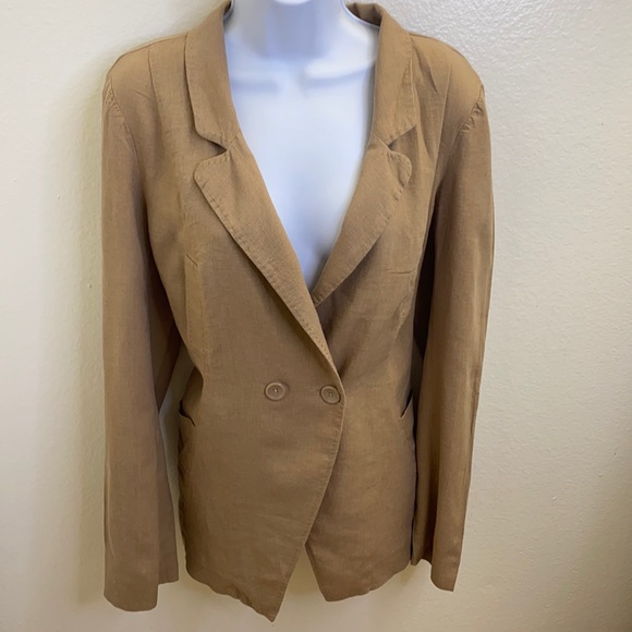 Free People Tan Blazer M - Picture 1 of 5